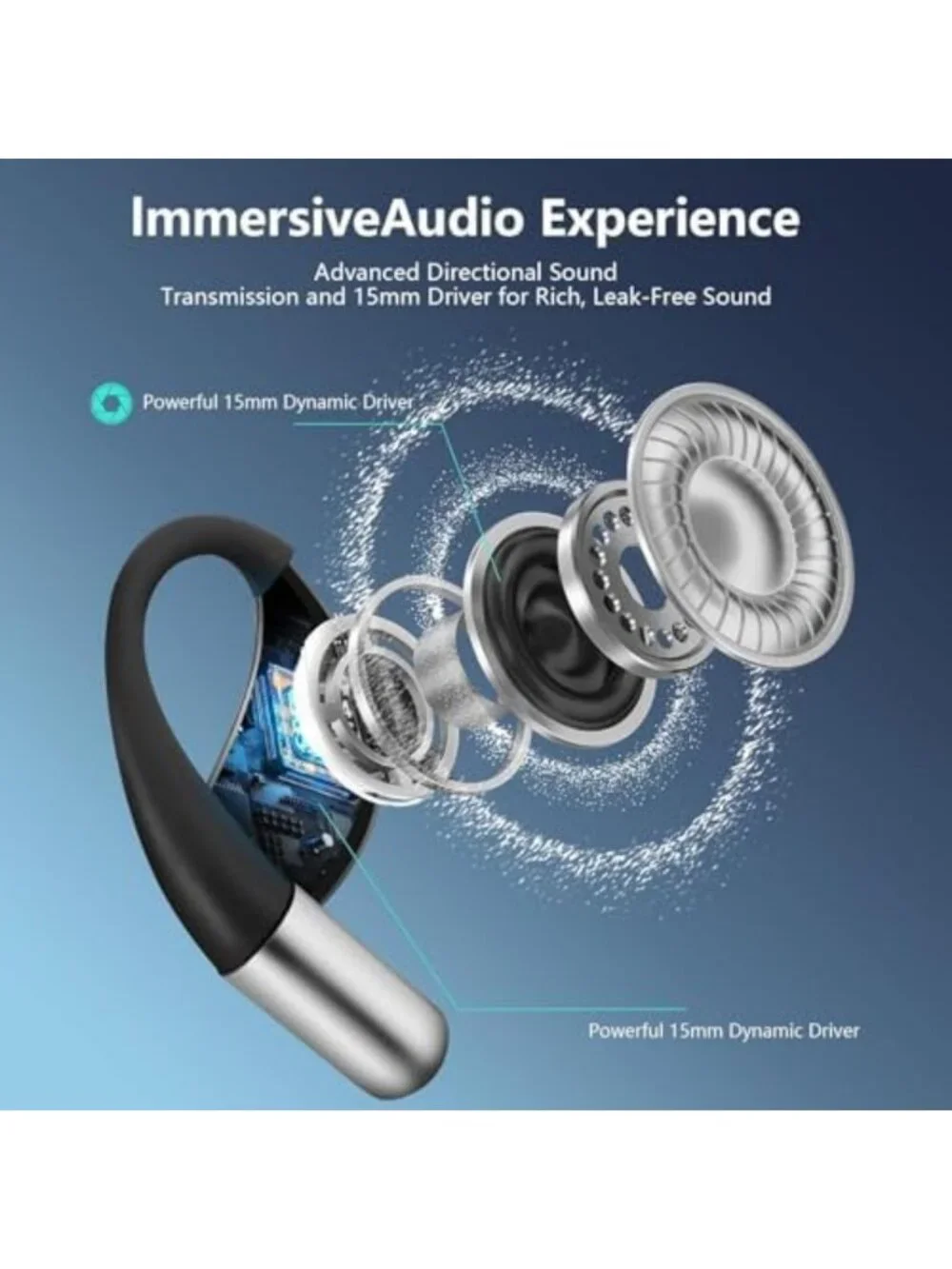 Real-Time Translation Earbuds, 164 Languages, Bluetooth 5.4, 60H Battery, Travel